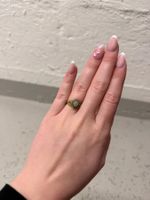 Ring mit Mondstein, naturbelassenen - handgemacht