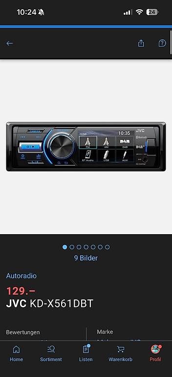 Radio: JVC radio – Usato da Rothrist venduto da JH199x 1