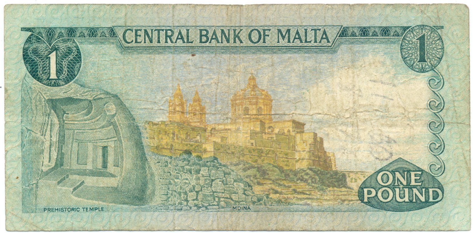Banconote: Malta 1 Lira P31f Serie A/24 – Usato da Au SG venduto da Zogu 1
