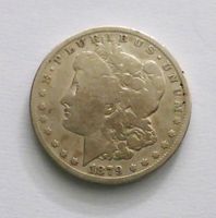 USA - "MORGAN Dollar" - 1 Silver Dollar 1879 (147 years old)