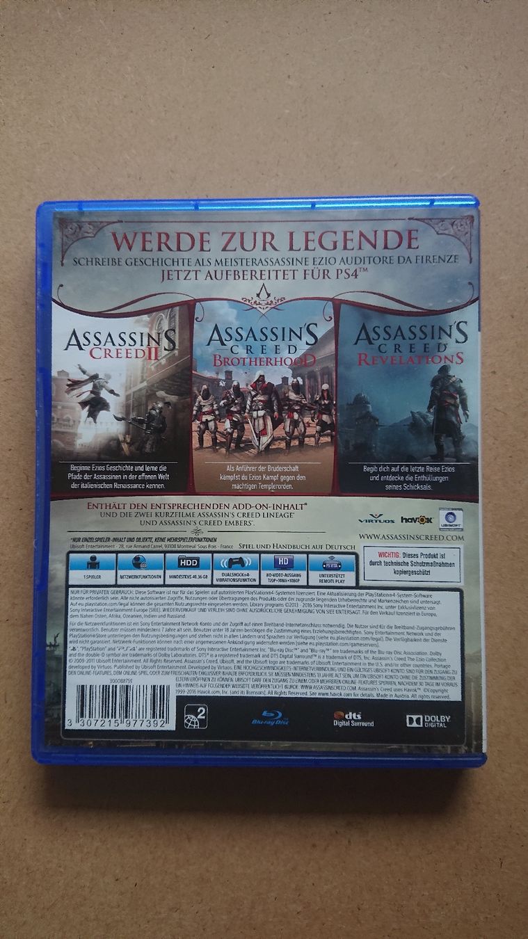 Giochi: Assassin's Creed The Ezio Collection PS4  – Usato da Chur venduto da FreakofRarity 1