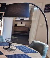 Stehlampe Benue Metall Marmor Fuss
