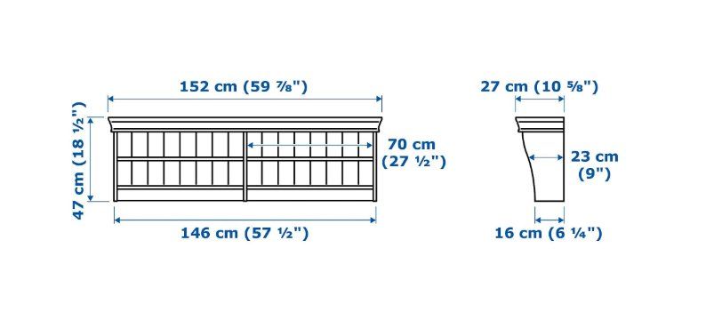 Ikea Scaffali: Wandregal Liatorp IKEA – Usato da Aathal - Seegräben venduto da Milacik1 1