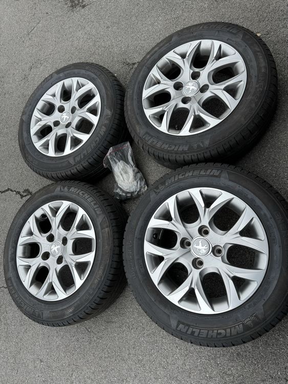 Original Peugeot/Citroen Kompletträder 185/65R15 | Kaufen auf Ricardo