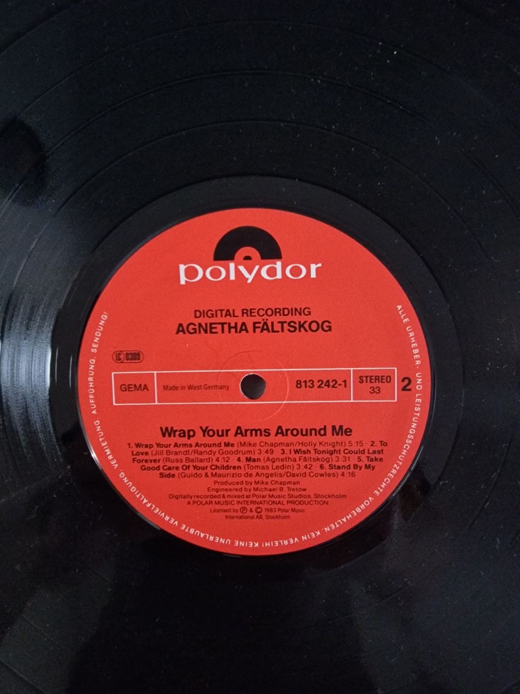 Dischi in vinile: Agnetha  Fältskog - Wrap your Arms Around me – Usato da Pfaffnau venduto da gunport 4