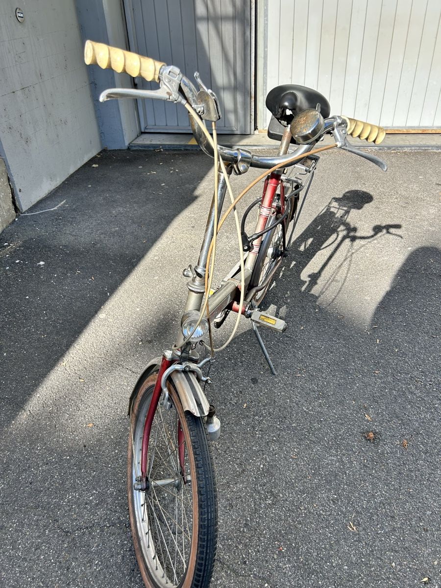 Biciclette: Auto-Mini Folding Bicycle Vintage Silver – Usato da Zürich venduto da mer_pr7h 3