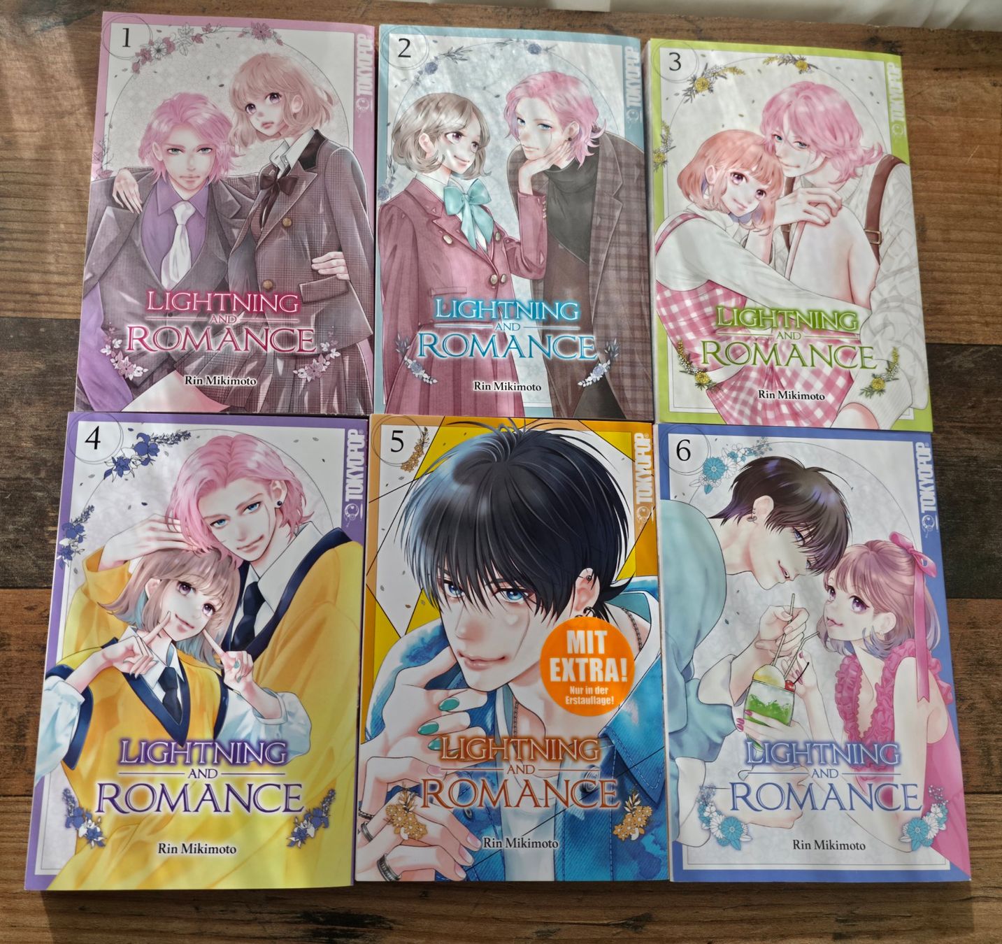 Fumetti: Lightning and Romance 1-6 – Usato da Embrach venduto da Jeanne_85