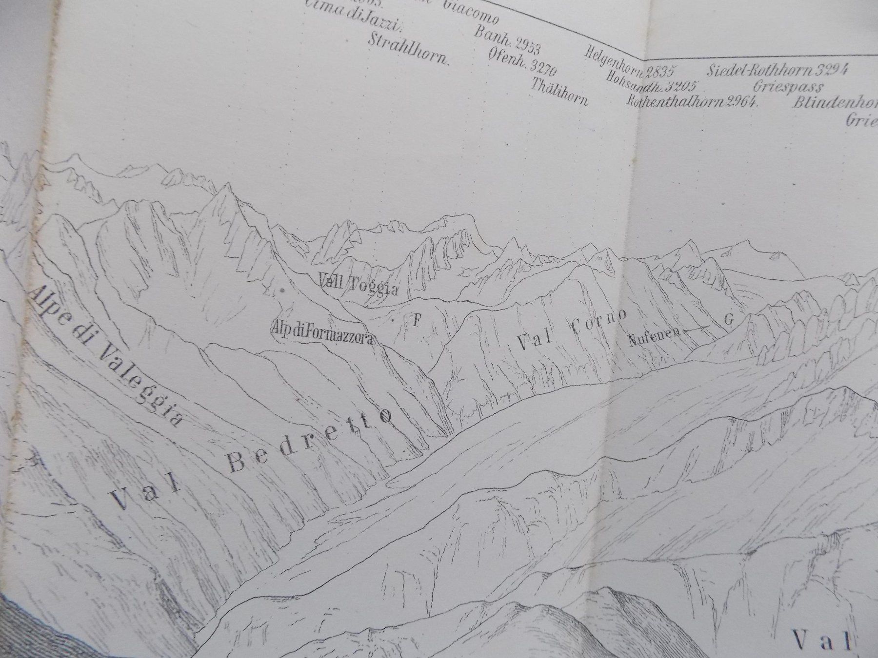 Incisioni: Panorama Pusmeda Leventina – Usato da Risch venduto da Rischli15 6