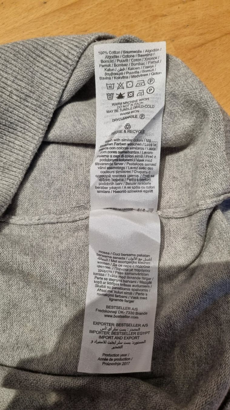 Jack & Jones Maglioni & Felpe: Pullover Jack & Jones Grösse L Damen grau – Usato da Wohlen AG venduto da stephanieAG 4