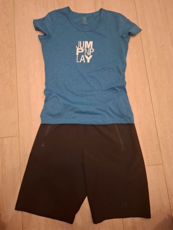 Powerzone Sport Set, T-Shirt Gr. 164, Shorts, Top Zustand!