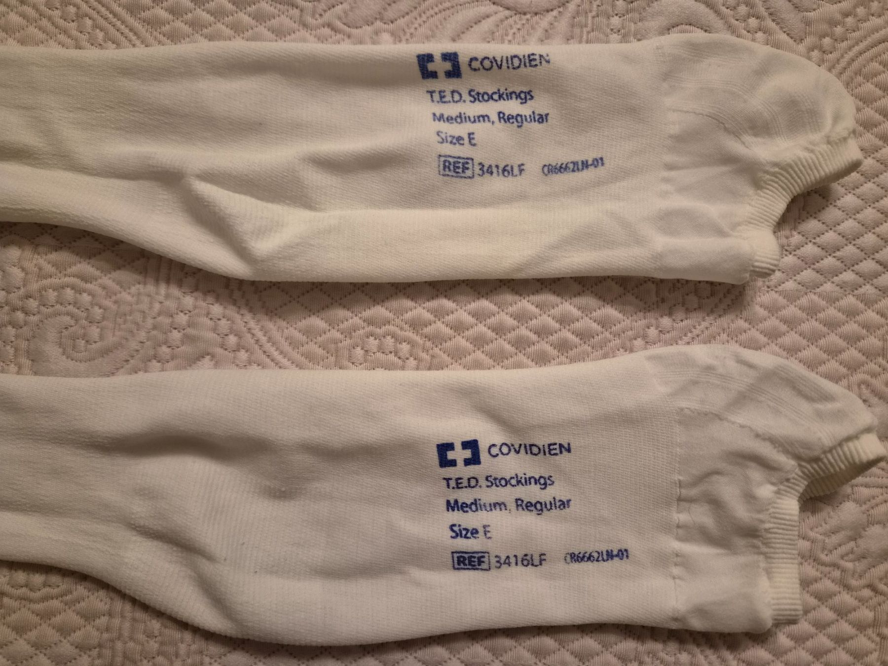 Socken: Covidien TED Kompressionsstrümpfe Grösse E gebraucht – Gebraucht aus Zürich von Citalo 1