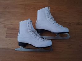 Schlittschuhe weiss Mädchen Grösse 33