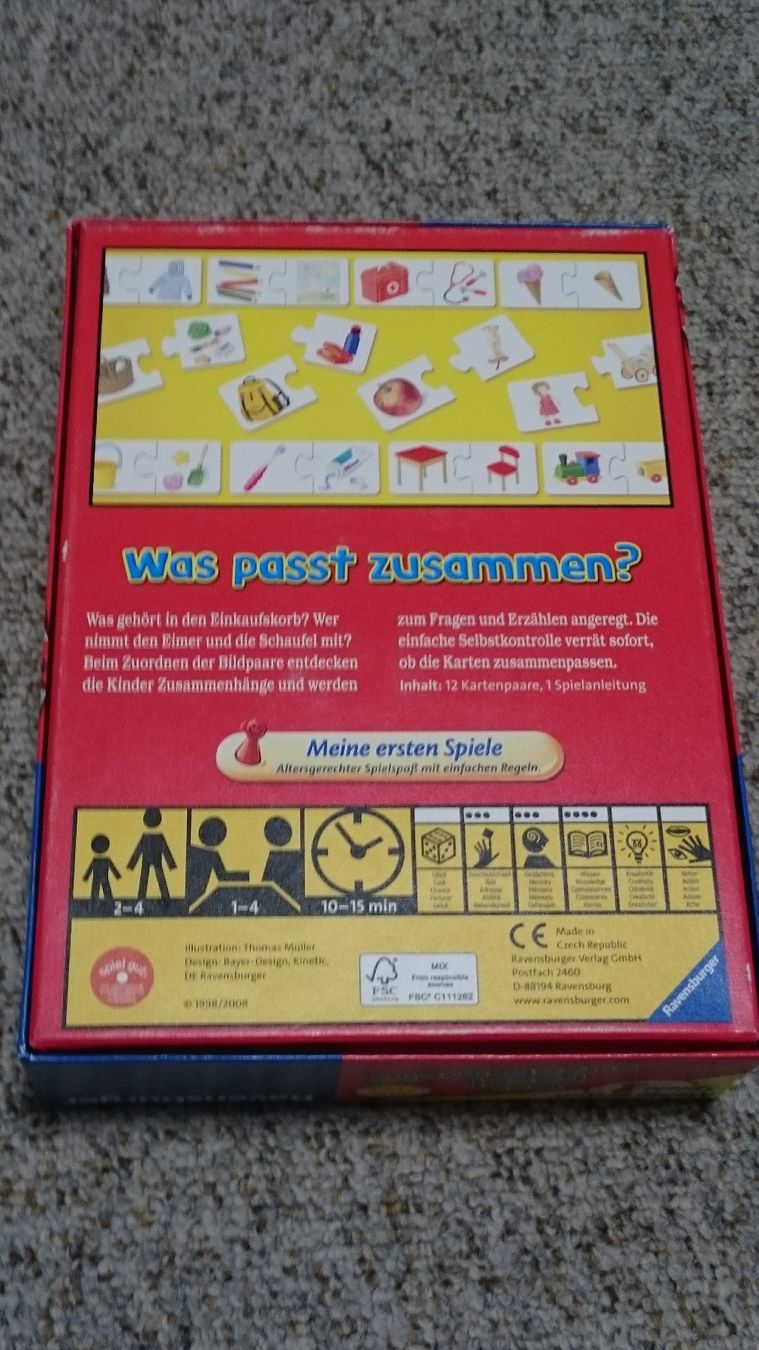 Ravensburger Puzzle: Puzzle - Was passt zusammen ? – Usato da Wiler b.Utzenstorf venduto da Hallucino6 7