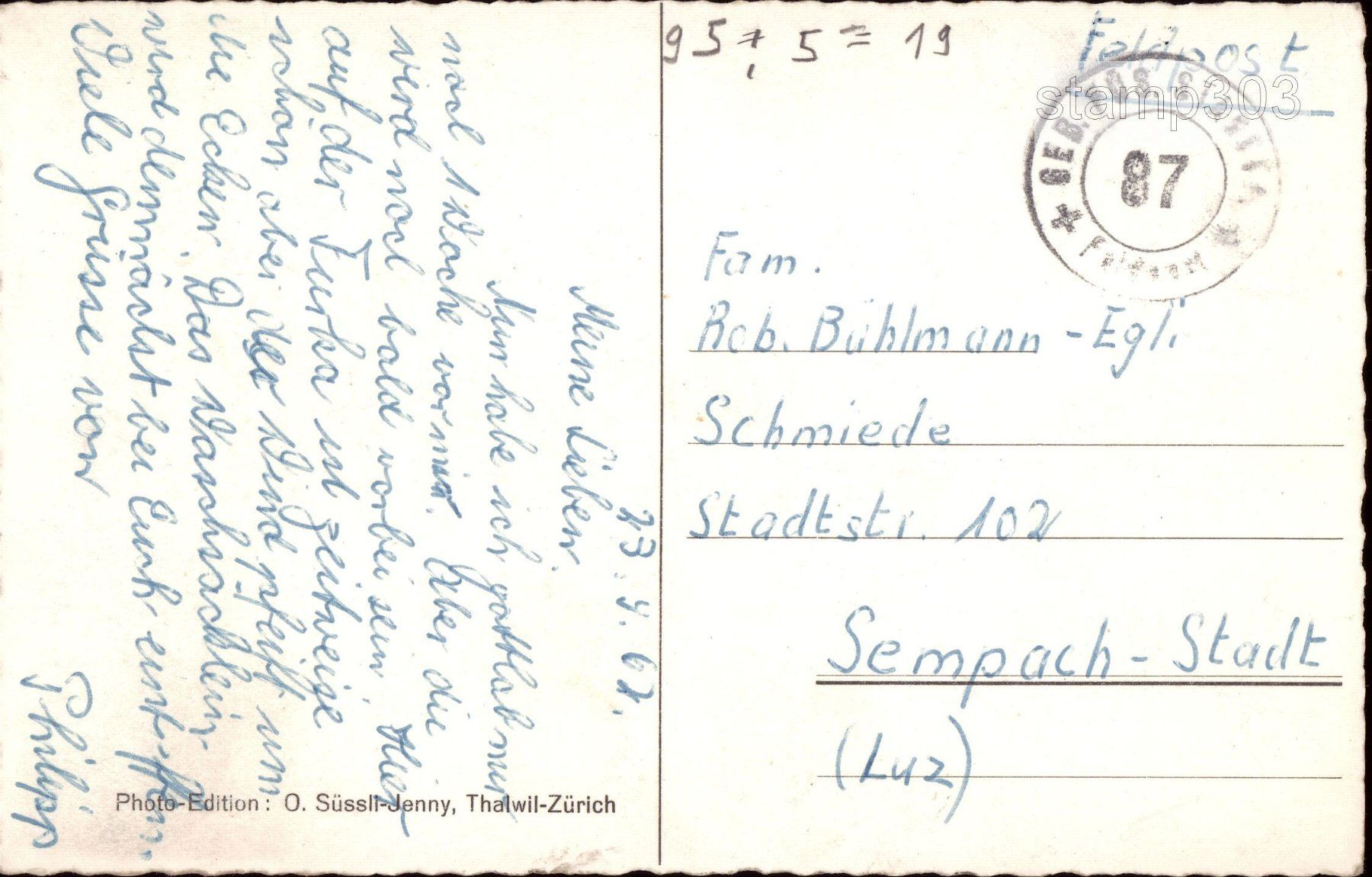 Cartoline postali: AK Furka-Passhöhe 2436 m – Usato da Eggersriet venduto da glasshouse3egg 1