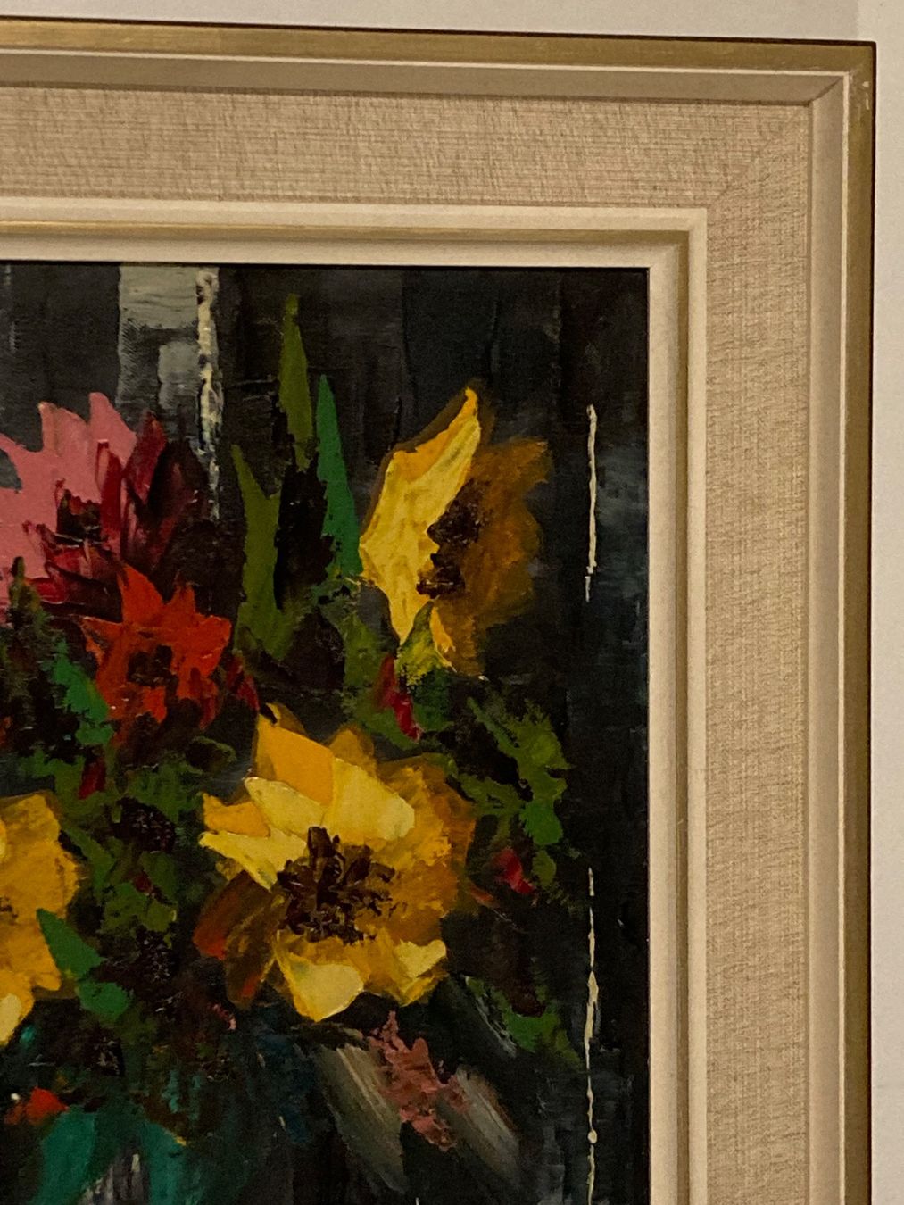 Dipinti: Stilleben signiert mit Blumen in Vase – Usato da Hirzel venduto da pjn_d7xp 3