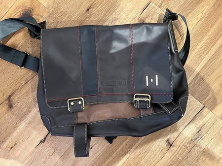 Ledertasche für Laptop