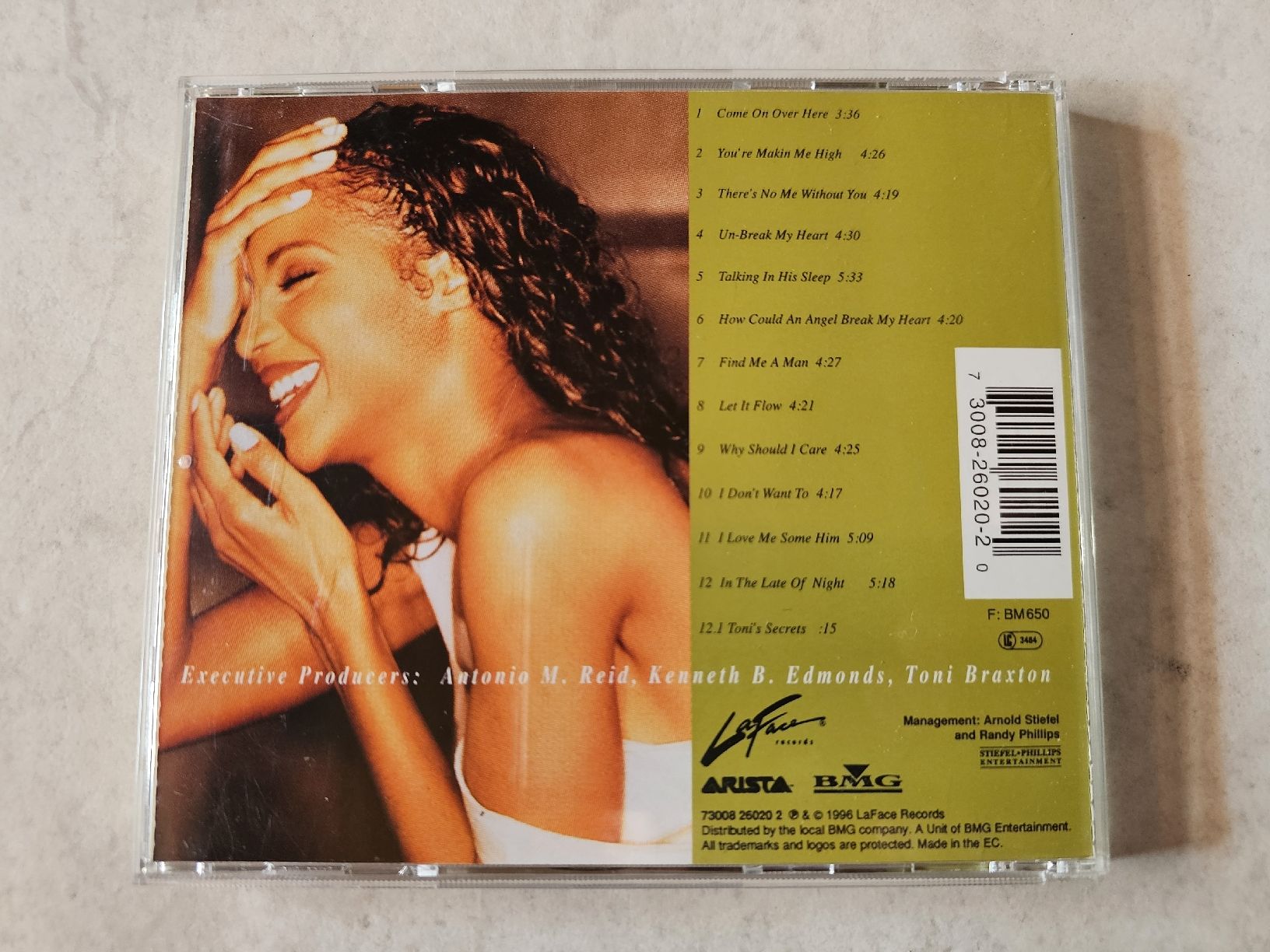 CD: Toni Braxton  -  Secrets – Usato da Schneisingen venduto da backstore24 1