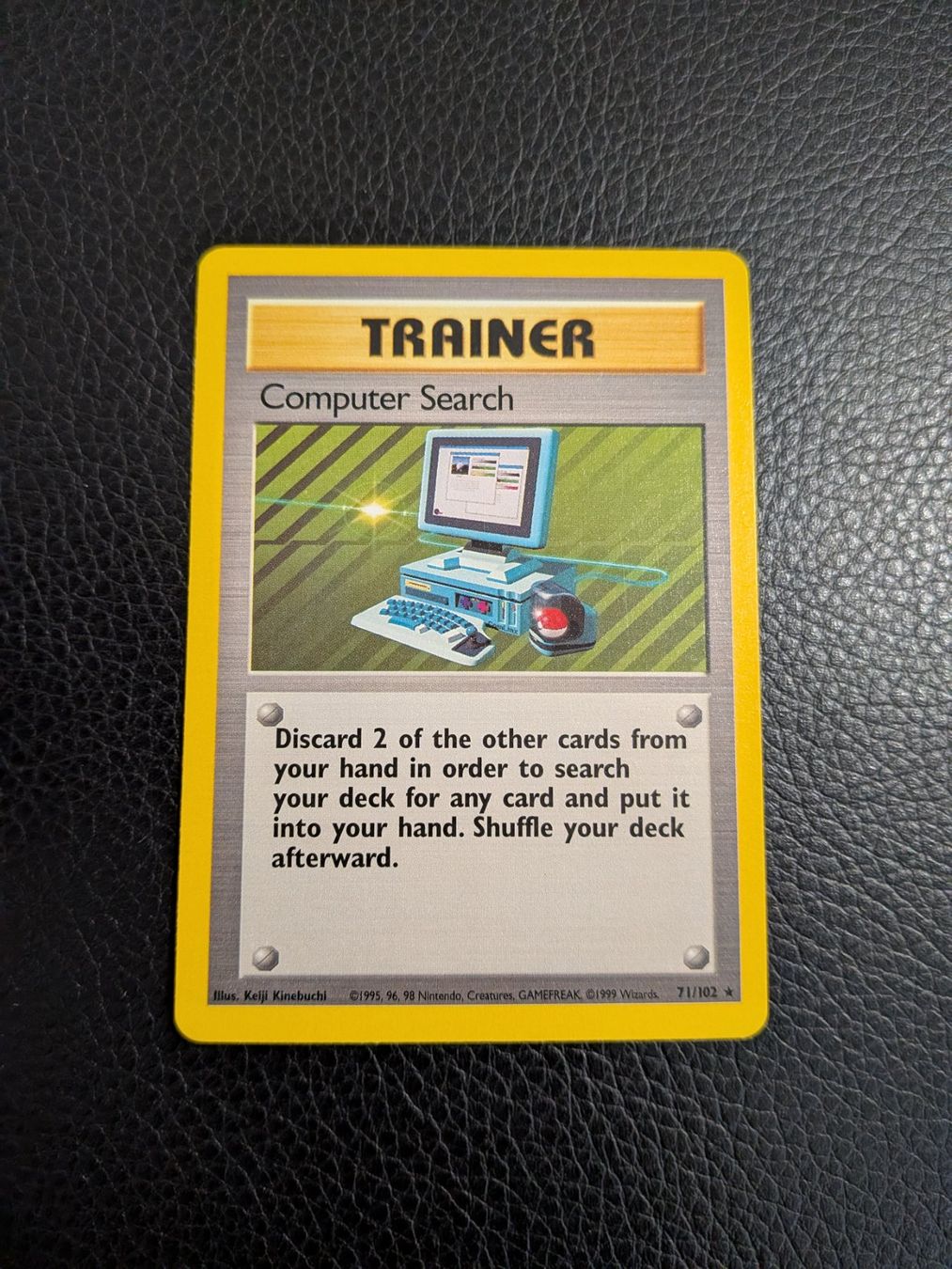 Pokémon Carte collezionabili: 1999 Base Set Computer Search rare 71/102 Ab 1 – Usato da Paradiso venduto da Pkmn10