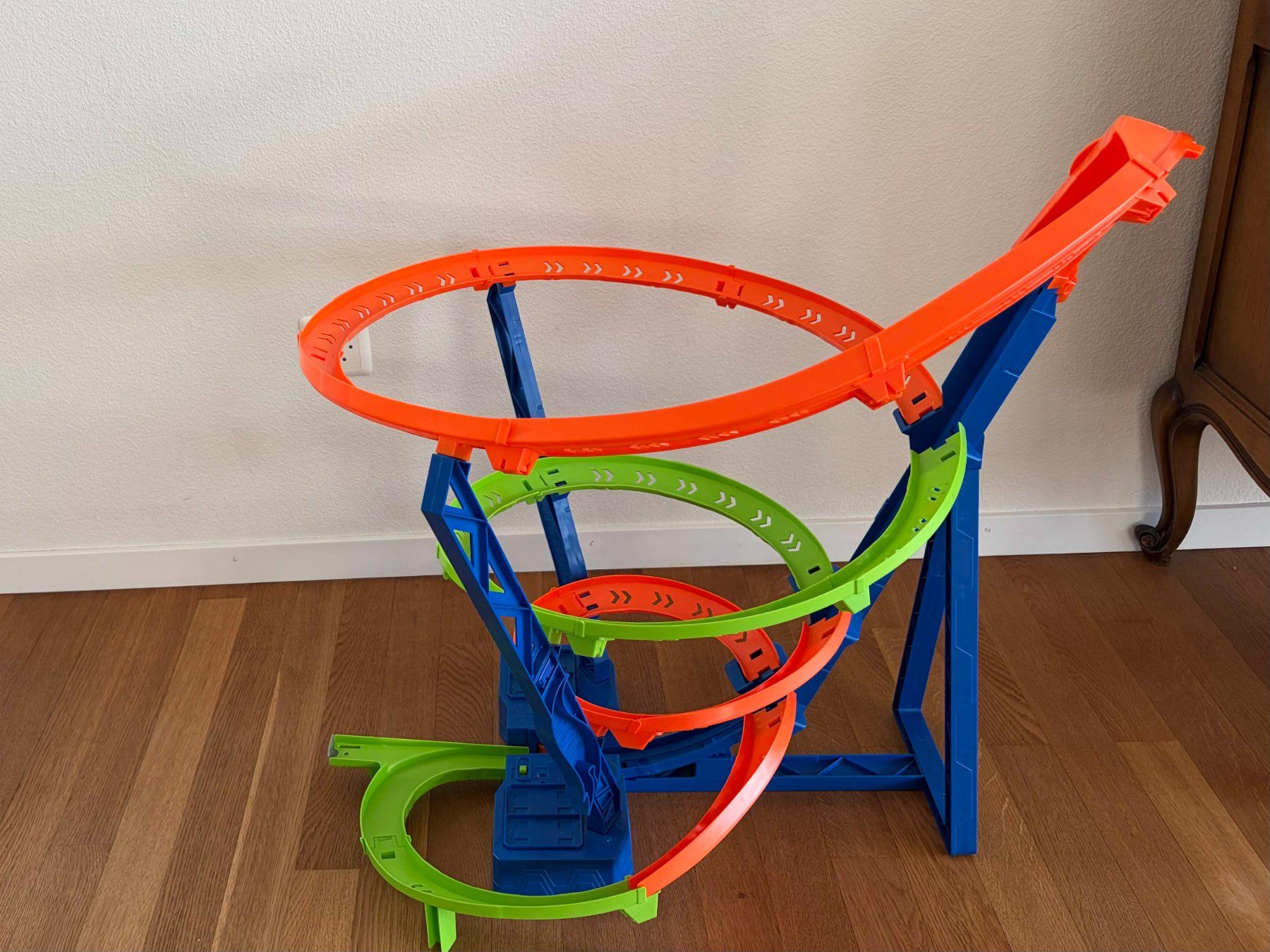 Hot Wheels Piste: Hot Wheels Crash-Spirale - Track Builder System – Usato da Zug venduto da viesel99 2