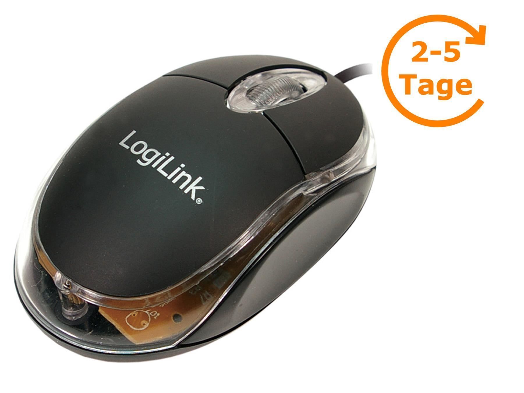 Souris: Optische Mini Notebook Maus, mit Kabel – Neuf avec emballage d'origine à St. Gallen par cointec