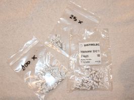 Kabelklemmen  (Aderendhülsen) 1,0 mm2 (Weiss) - 225 Stk.