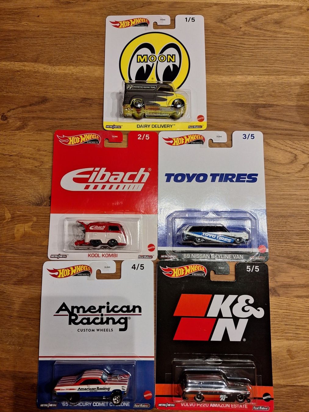 Hot Wheels Modellini d'auto: Komplettes Set Hot Wheels Premium Speed Graphics 2023 – Nuovo e nell'imballaggio originale da Adlikon venduto da Mmartin0