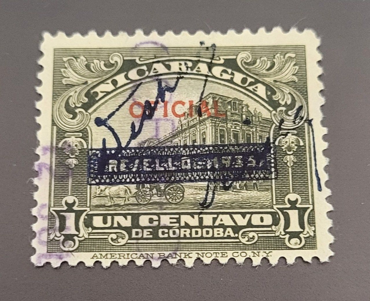 Tutti i francobolli: Nicaragua 1935 briefmarke – Usato da St Gallen venduto da Stampsalshobby