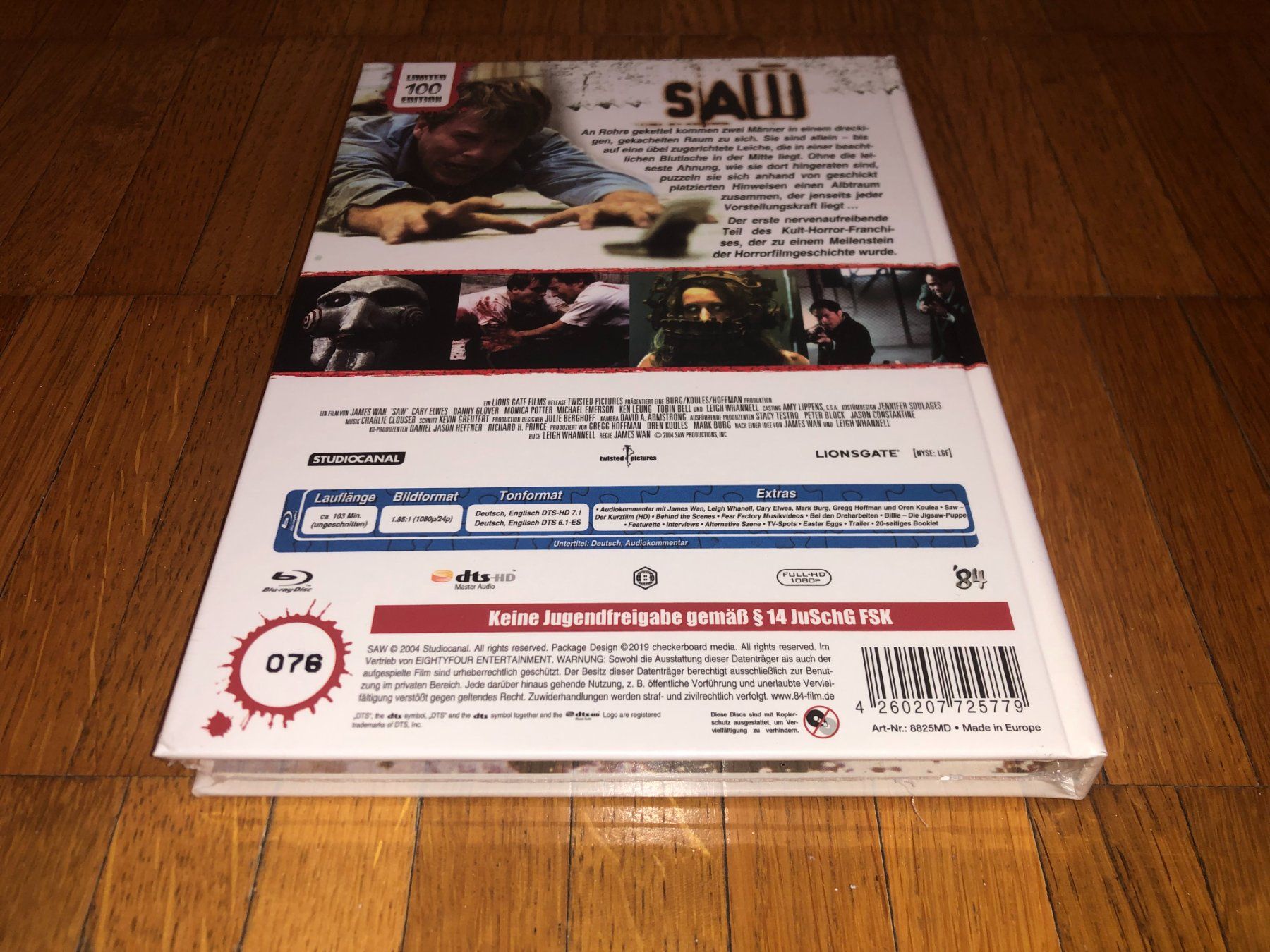 Tous les DVDs: Saw - MEDIABOOK - D - UNRATED – Neuf avec emballage d'origine à Basel par havsok 1