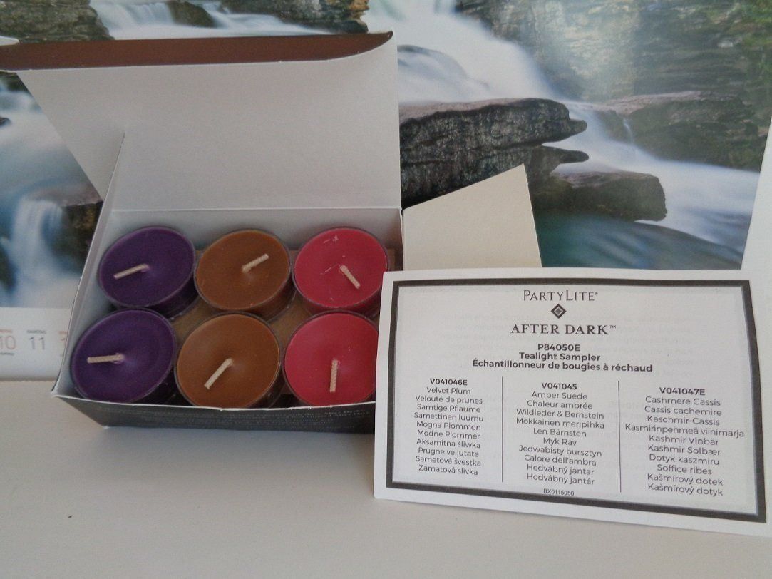 Partylite Candele: Teelichtbox  12 TL After Dark – Nuovo e nell'imballaggio originale da Frauenkappelen venduto da Sunneschy00 2