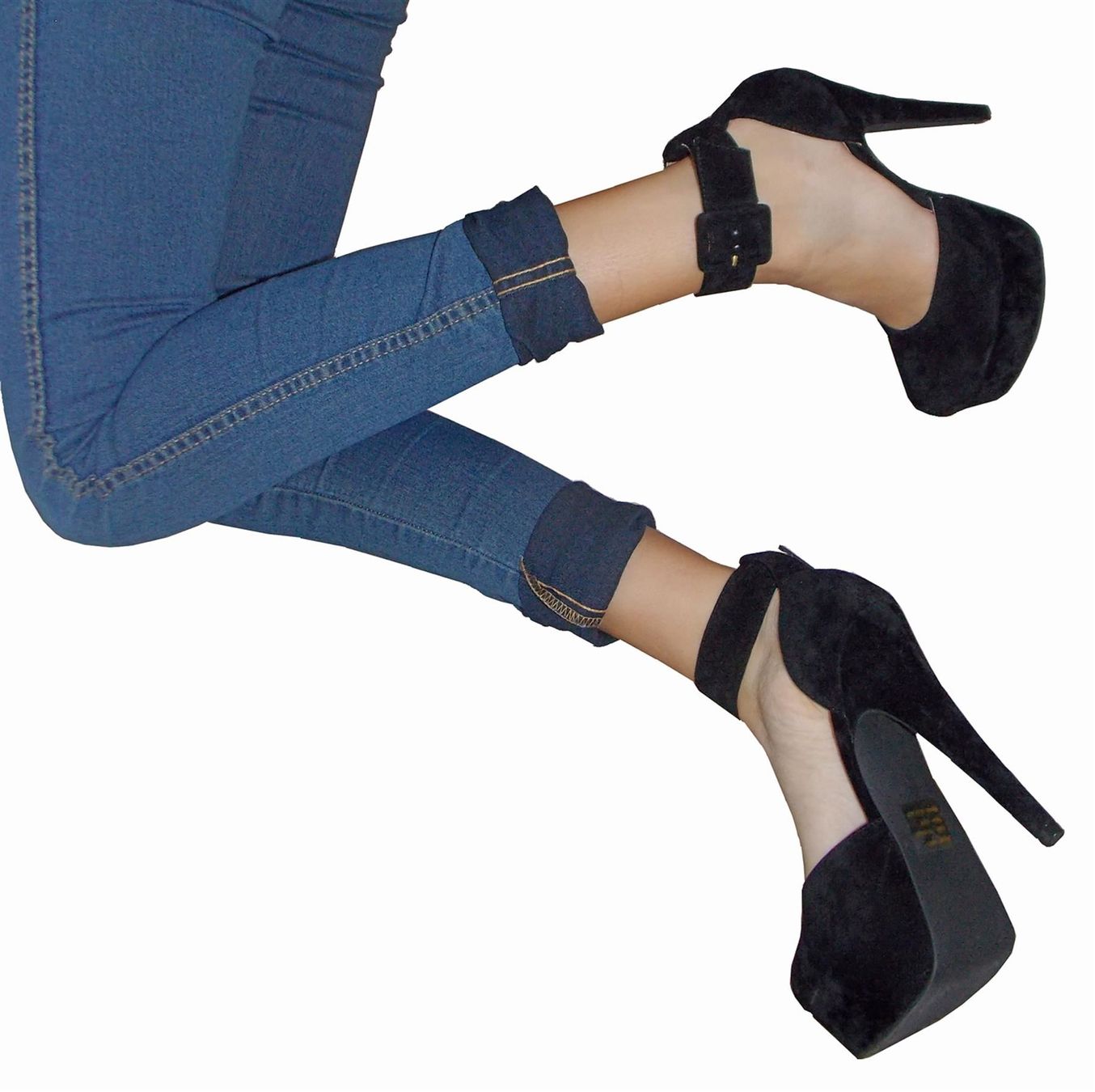 Scarpe da donna: Pumps Luichiny Gr 38,5 Blau oder Schwarz – Nuovo e nell'imballaggio originale da Horn venduto da thatlooksgood 5