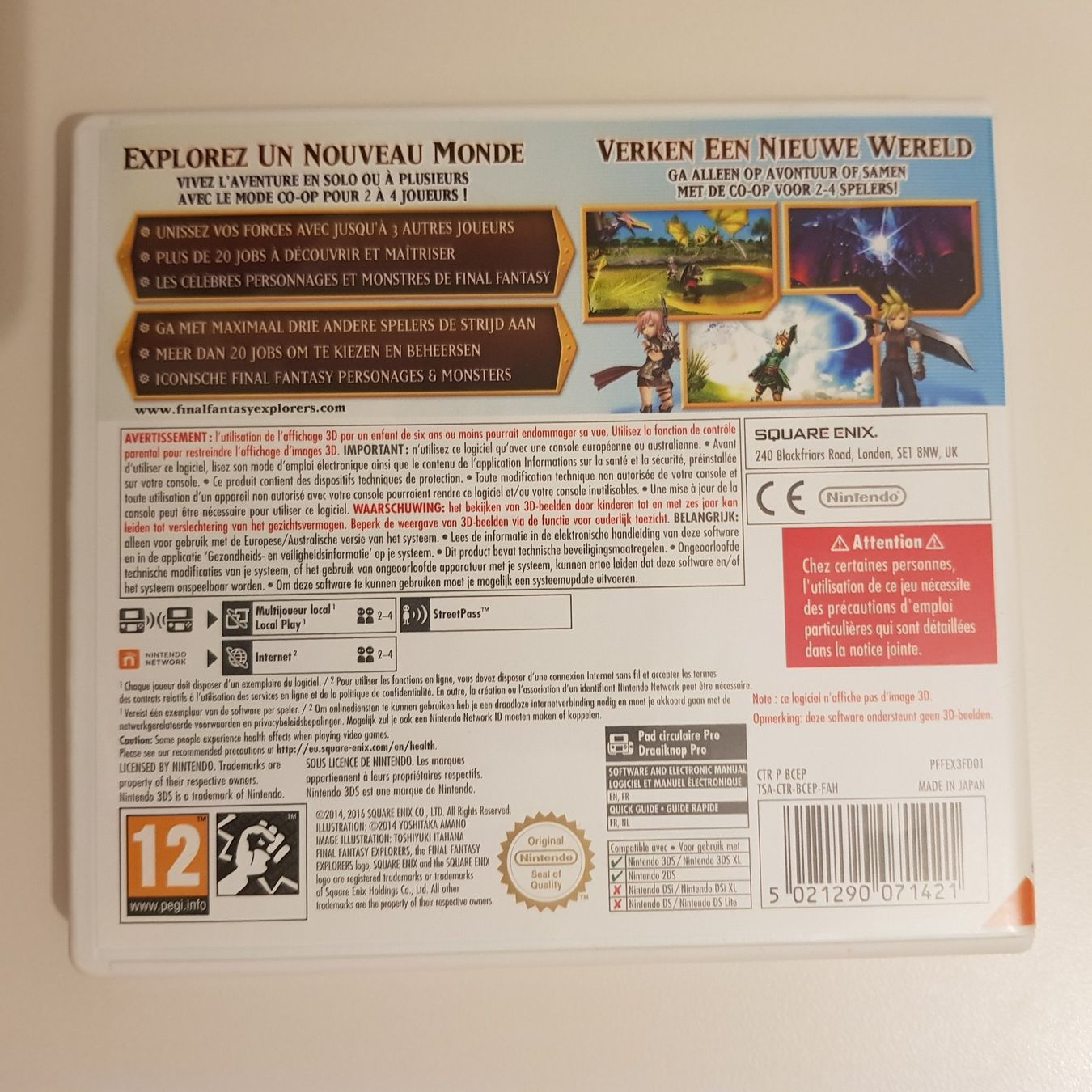Nintendo Giochi: Final Fantasy Explorers /3DS – Usato da Münchenstein venduto da 2DGames 1