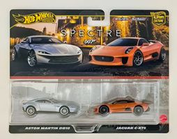Hot Wheels Spectre 007 Aston Martin DB10 & Jaguar C-X75