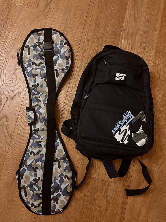 Skateboards: Waveboard-Rucksack mit Waveboardhülle – Neu und originalverpackt aus Oberwil BL von wanndann