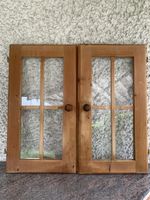 Deco-Holzfenster mit Glas, ein- & zweiflügelig nostalgisch