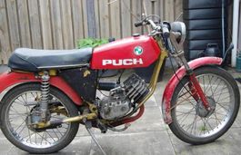 Puch Minicross 4-Gang SELTEN