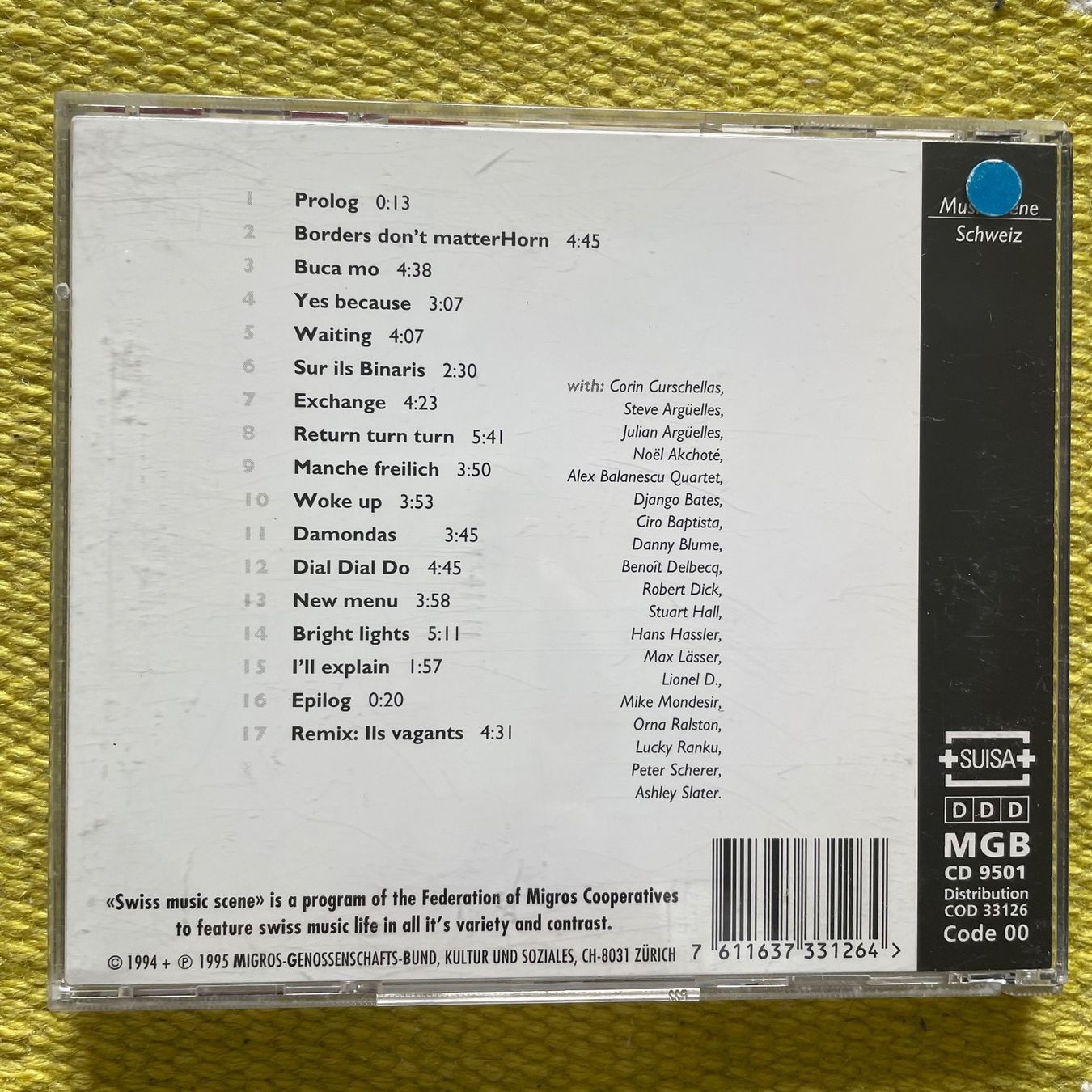CD: CORIN CURSCHELLAS-RAPPA NOMADE – Usato da Rorschacherberg venduto da CD-Roli 1