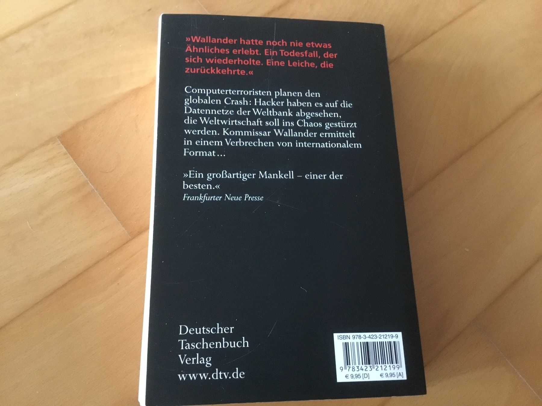 Bücher: Henning Mankell: Die Brandmauer – Gebraucht aus Kerzers von Georges3210 1