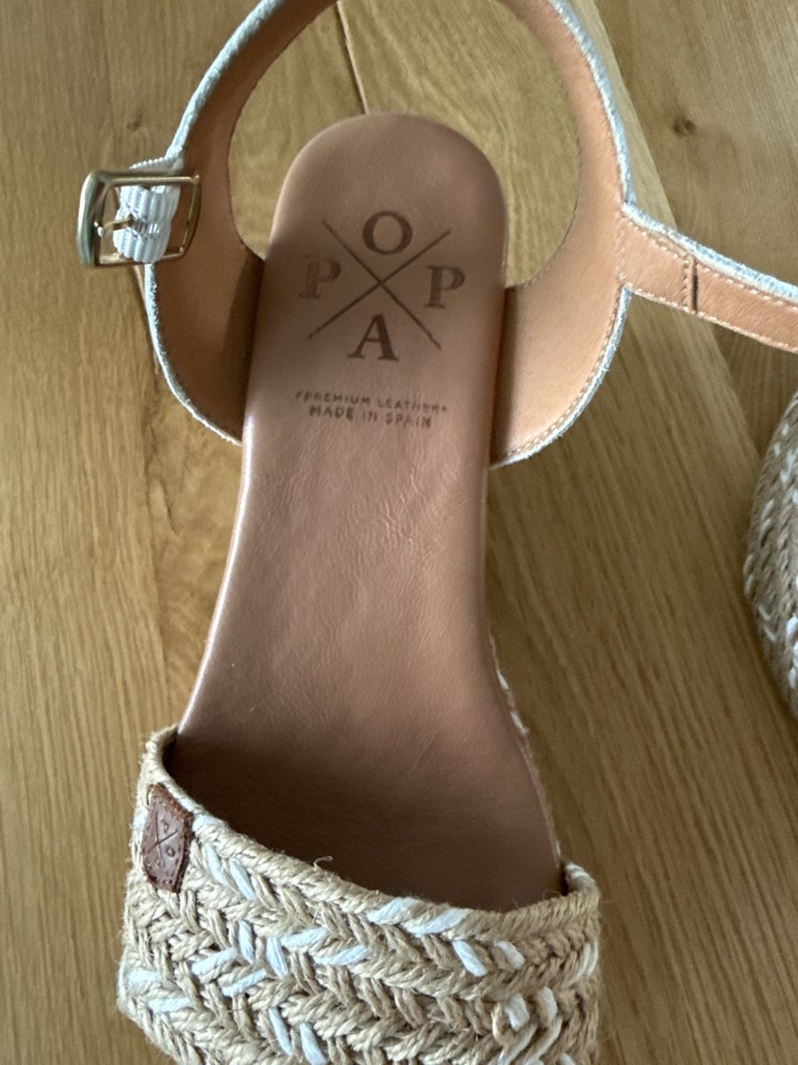 Damenschuhe: Leather sandals. Size 38. Super comfortable!! Soft sole – Neu (gemäss Beschreibung) aus Zürich von lar_8826 3