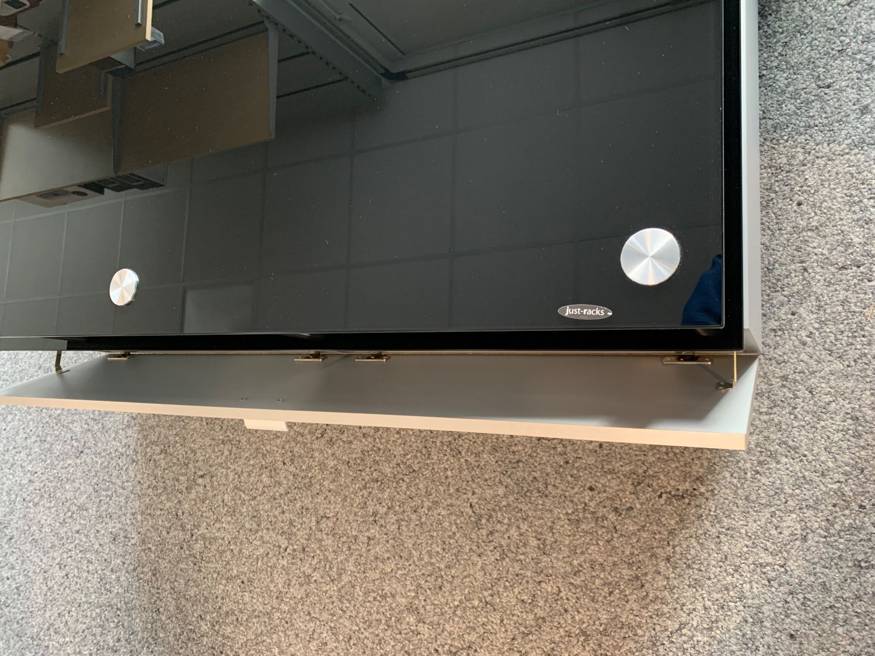 Spectral Mobili TV: Just Racks JRS 121 in silber – Nuovo (secondo la descrizione) da Freidorf TG venduto da DOSE61 3