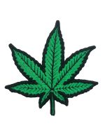 Weed 3D Embroidered Patch – Premium Stickpatch – neu