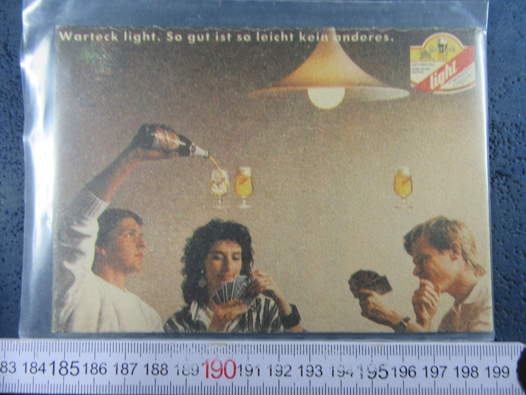 Cartoline postali: BASEL WATECK LIGHT BIER-DECKEL AK BS TOP-ZUSTAND – Usato da Ettingen venduto da Hausi4711