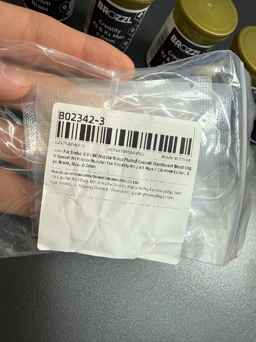 Creality Stampanti 3D: Nozzle Set 3D Drucker – Usato da Winterthur venduto da derBieter 6