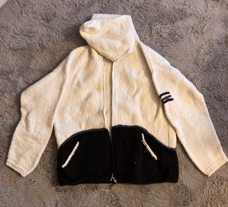 Pull à capuche * 100% laine * L’esprit des Andes * Taille M