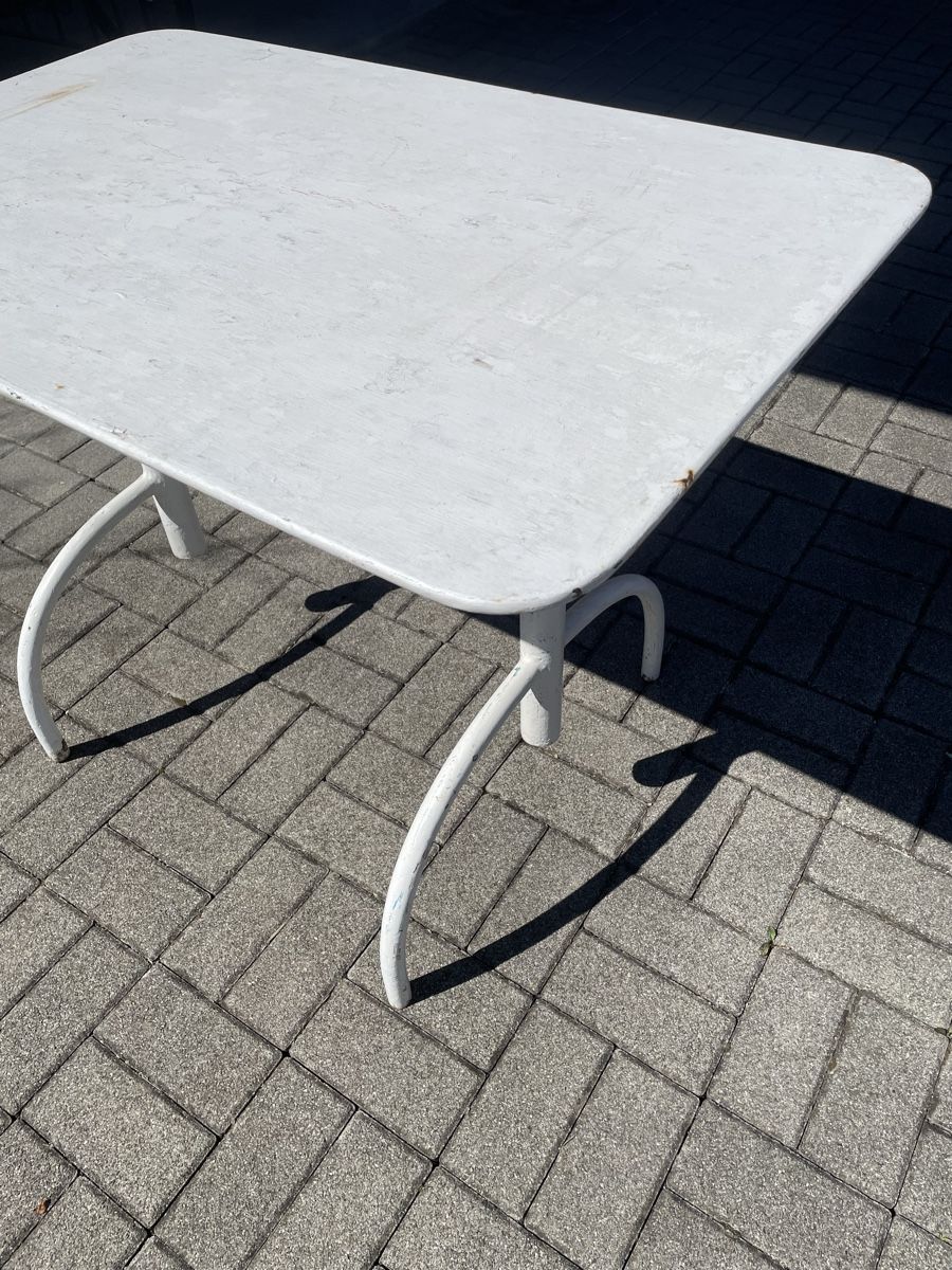 Tavoli: Blechtisch / Metalltisch / Gartentisch sehr stabil – Usato da Brienz BE venduto da hansimmerguet 6