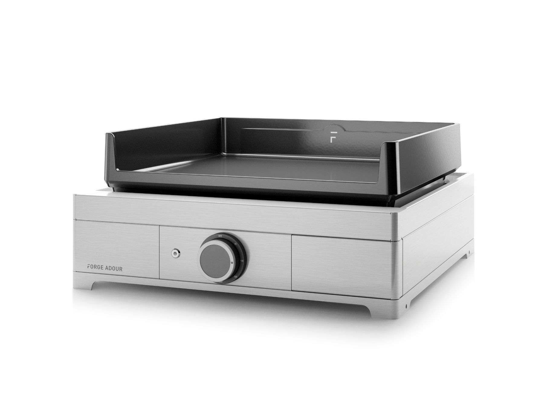 Griglie: Forge Adour Plancha "Modern", Elektrisch, 45 cm, Inox – Nuovo (secondo la descrizione) da Triengen venduto da Michele-G