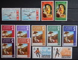 Cayman Islands British Lot mit schönen Werten