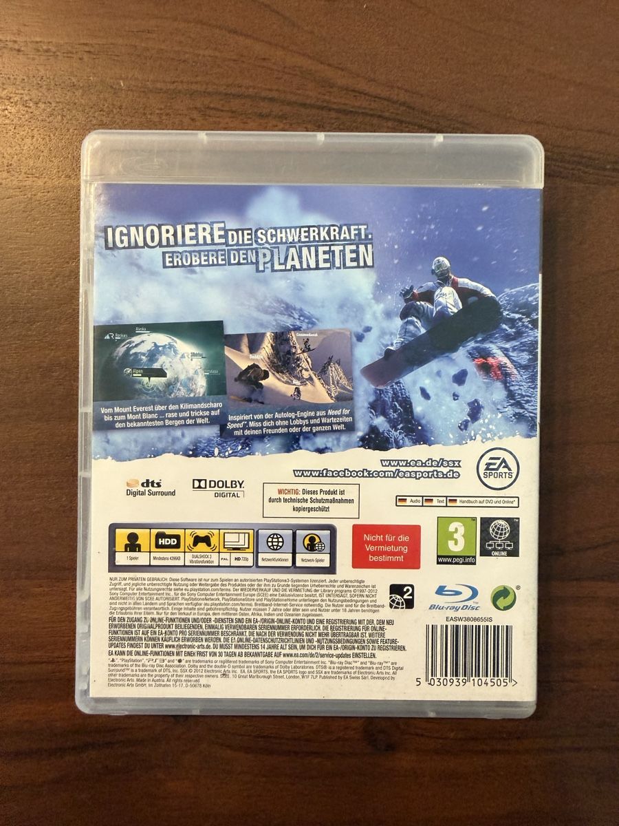 Sony Spiele: SSX für PS3 – Gebraucht aus Thunstetten von Virus_33 2