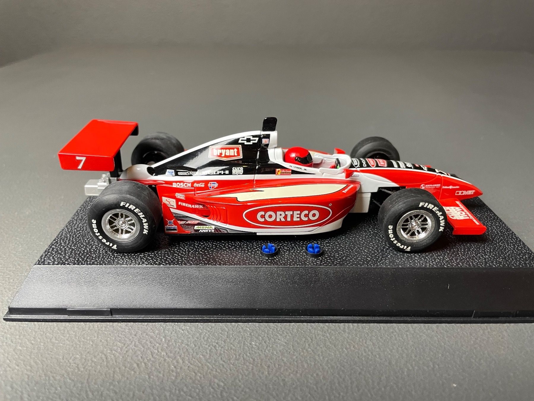 Carrera Rennbahnen: Scalextric C2443 Dallara Indy Corteco #7 – Neu (gemäss Beschreibung) aus Genthod von lightyear63 5