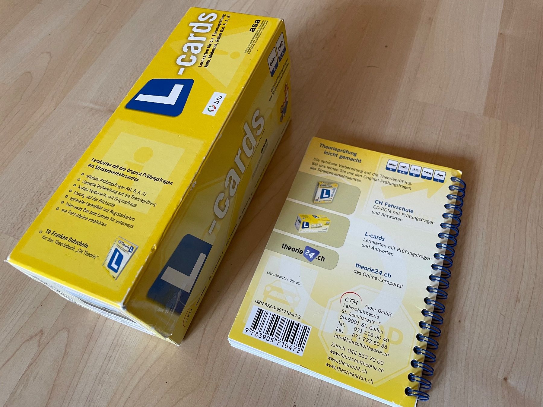 Libri: Lernset Theorieprüfung Auto, Motorrad, Roller Kat. A, B, A1 – Usato da Münsingen venduto da Ckolibri 2