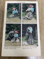 AK Waldesrauschen Kitsch  Küsse Liebespaar 1906 Motivkarte